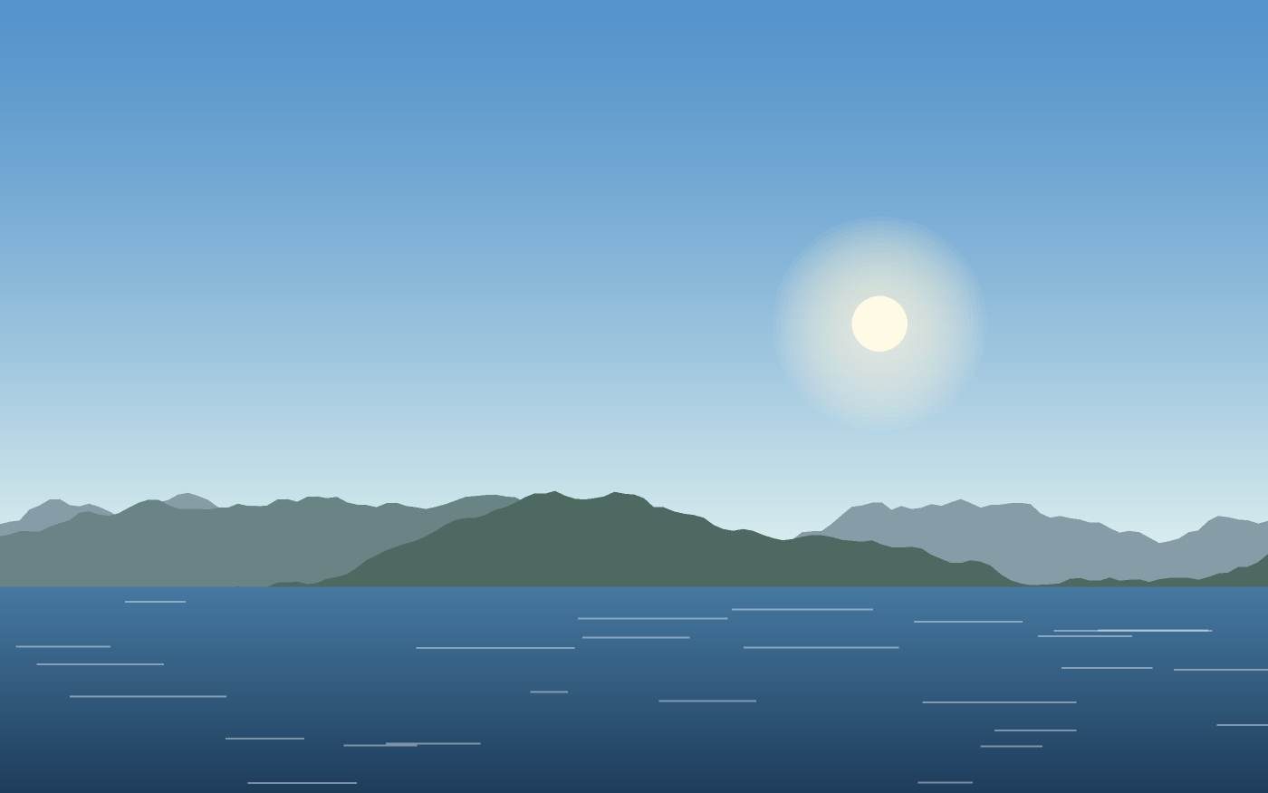Landschapsillustratie