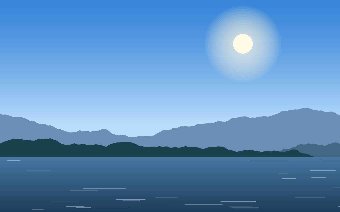 Ilustrace krajiny