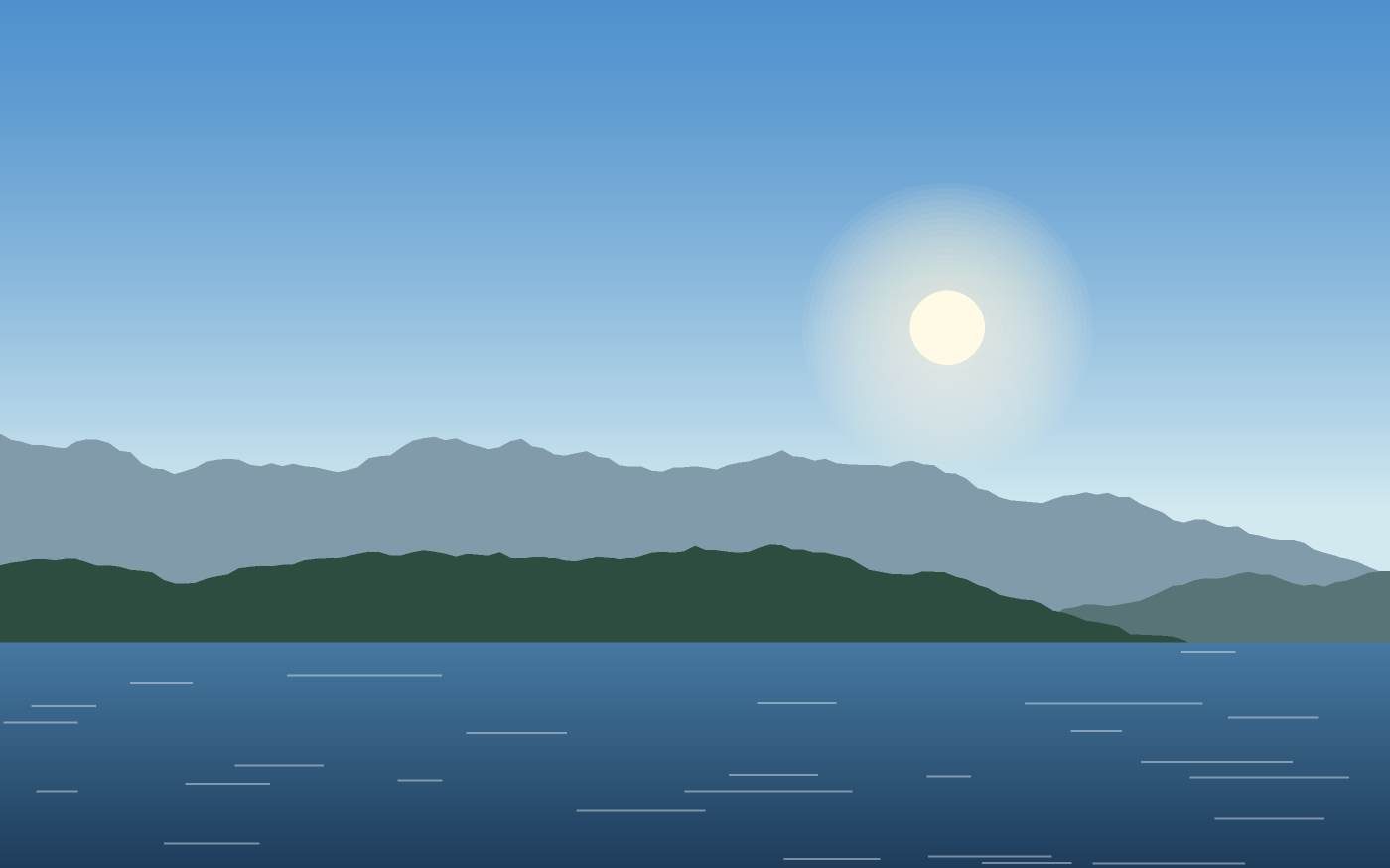 Ilustrace krajiny