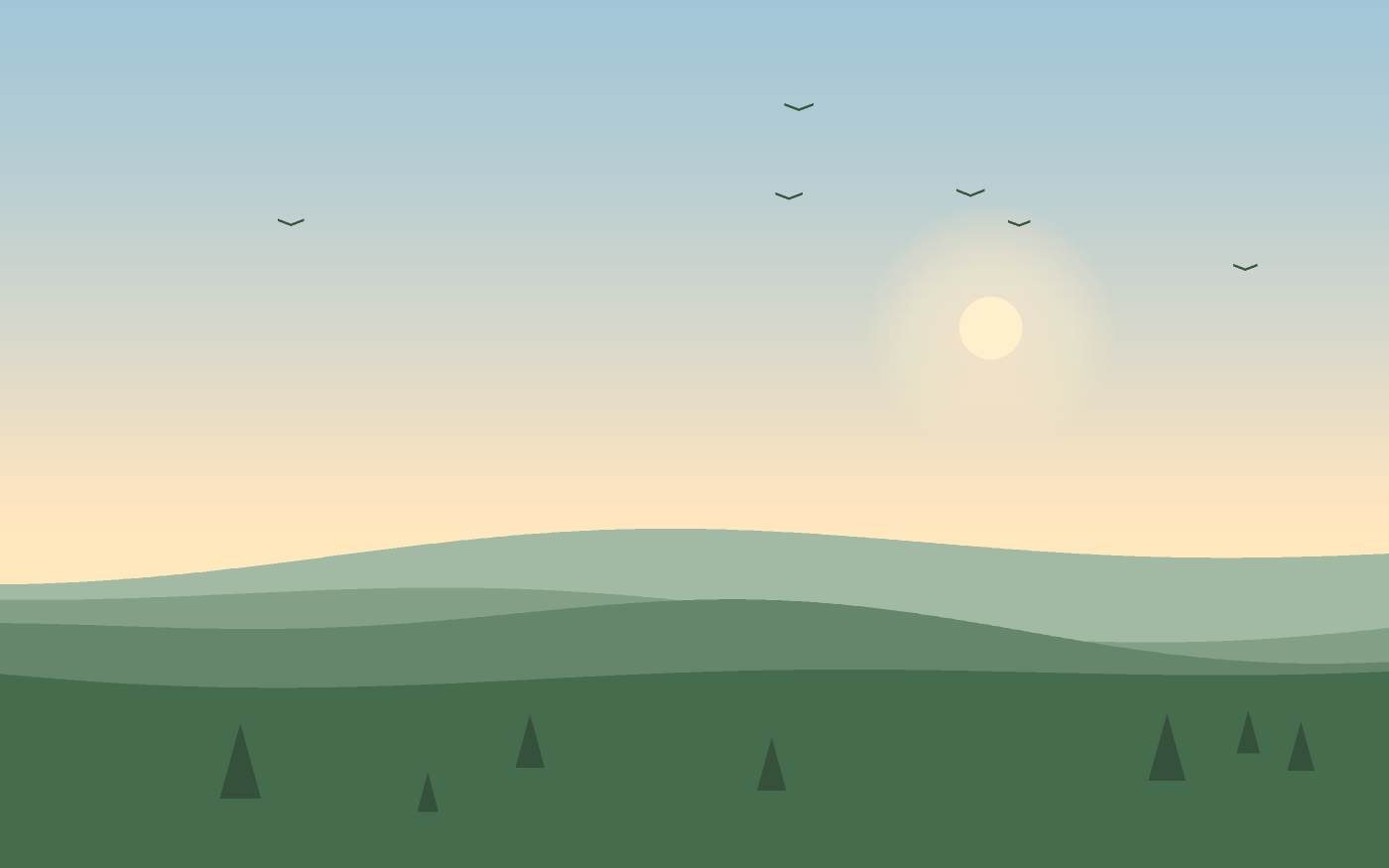 Landskabsillustration