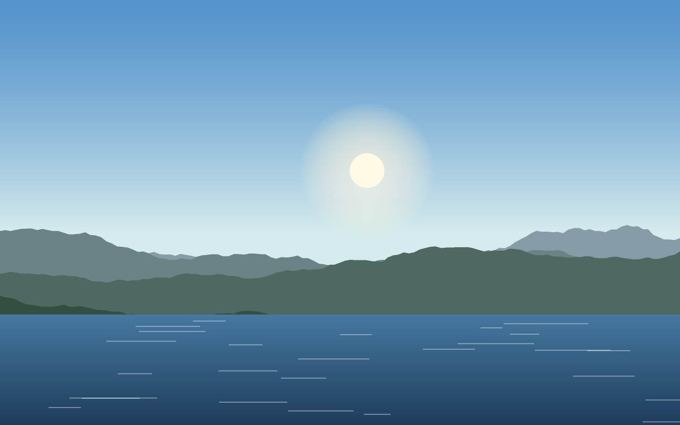 Ilustración de un paisaje