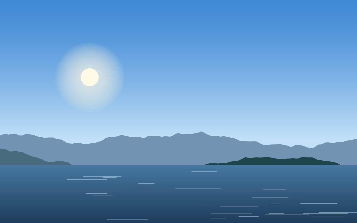 Ilustracja krajobrazu