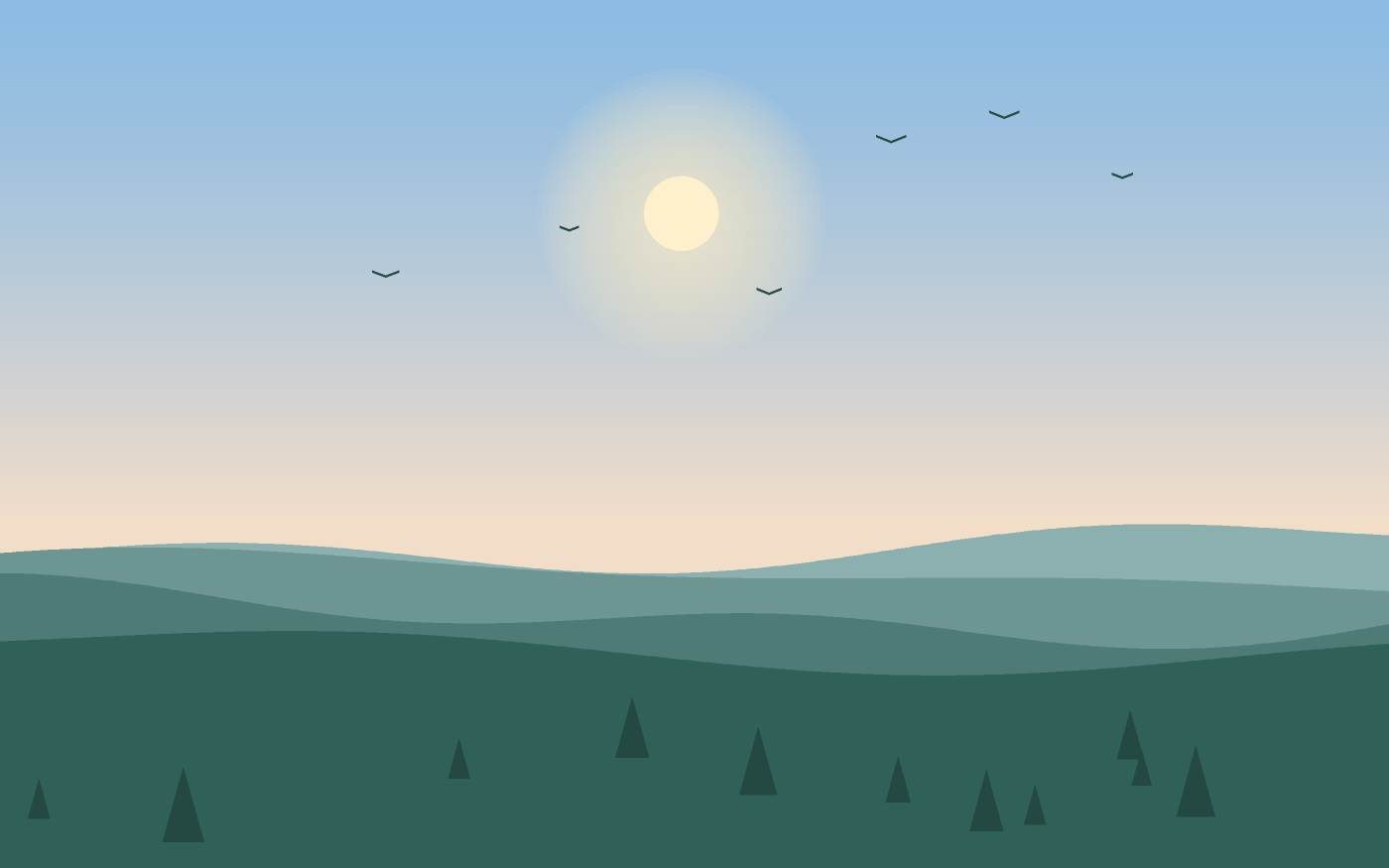 Landskapsillustration