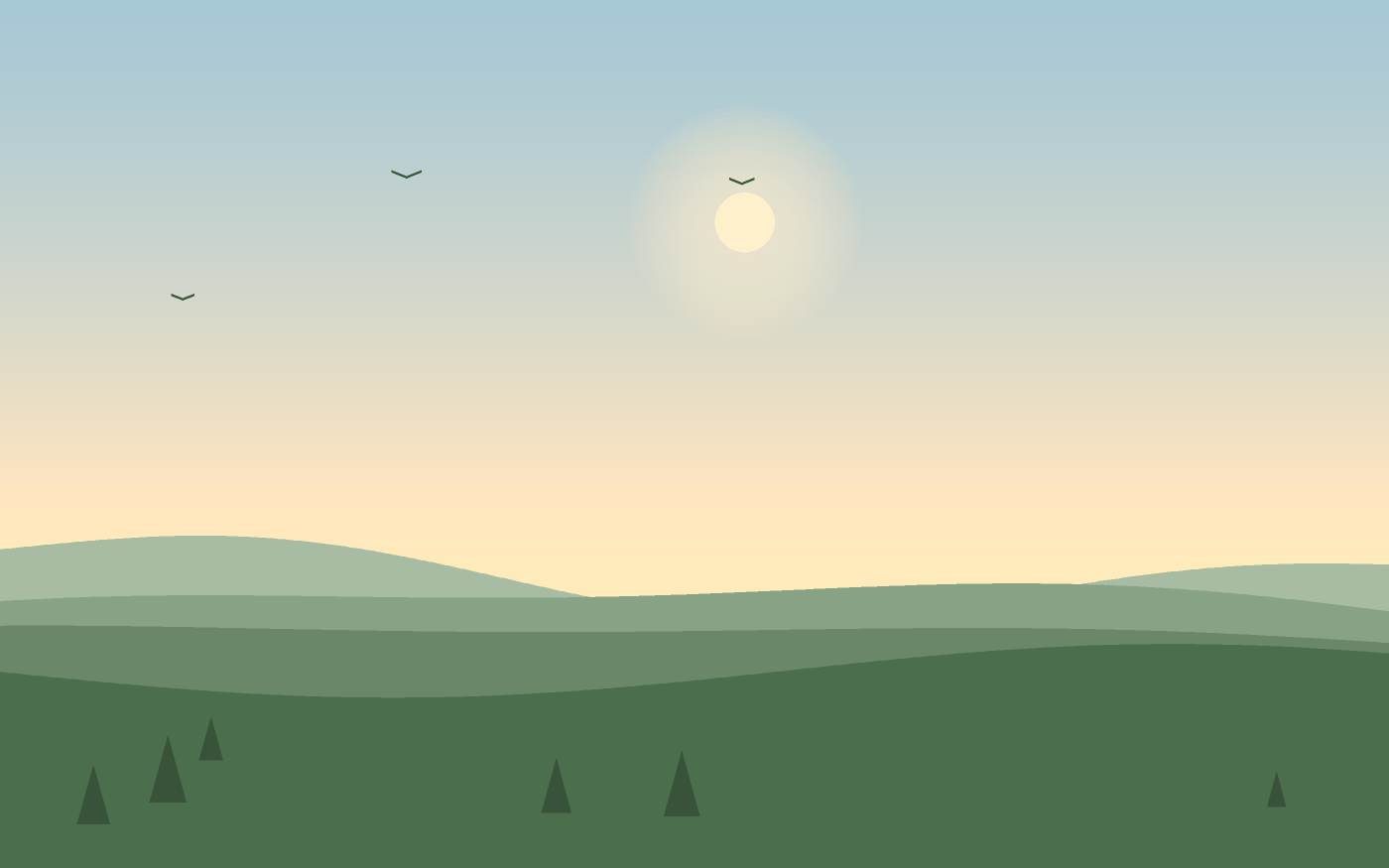 Landskapsillustration