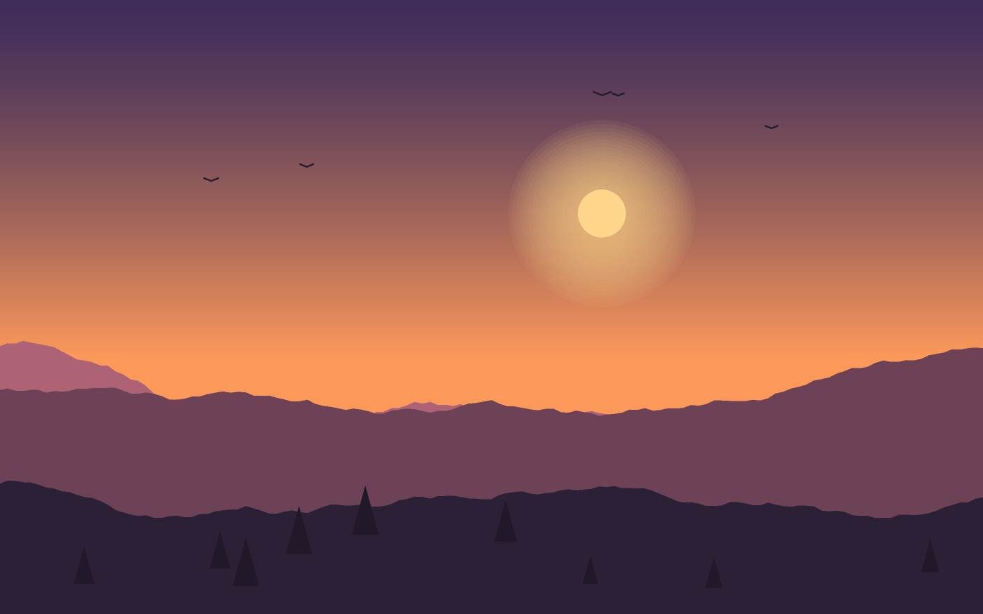 Landskapsillustration