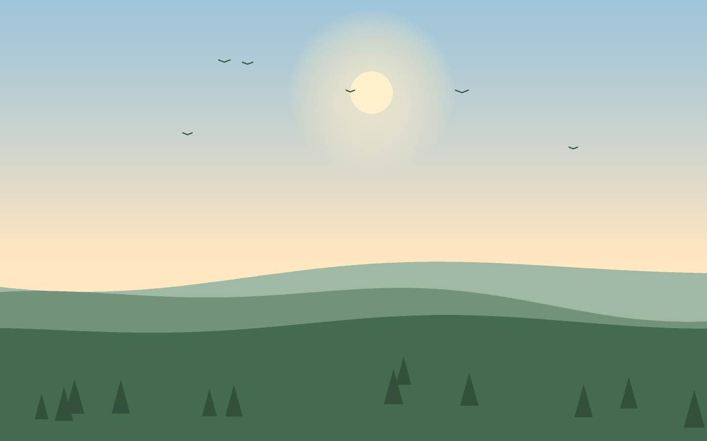 Landskapsillustration