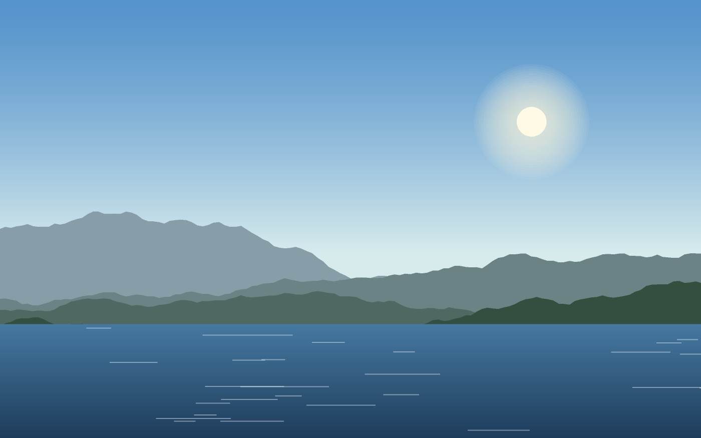 Landskapsillustration