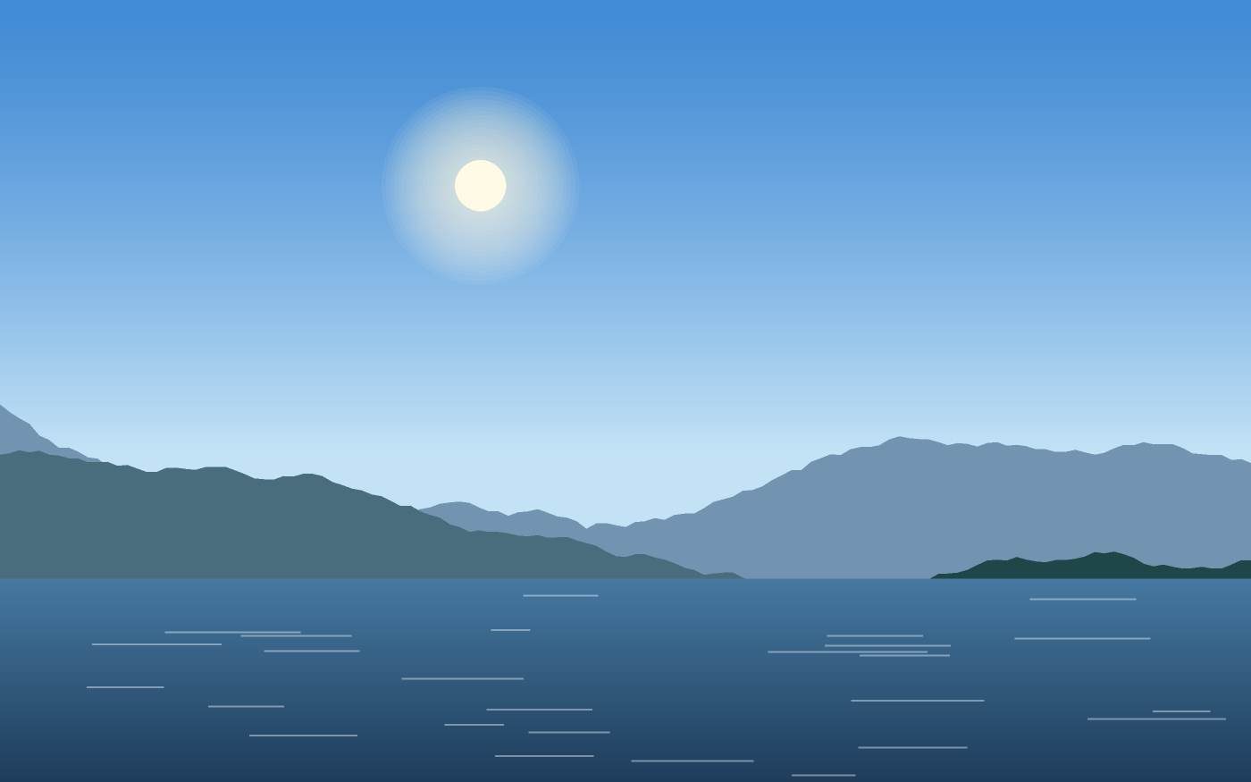 Landscape illustration