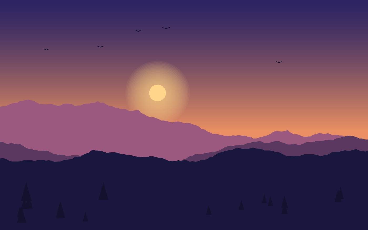 Landscape illustration