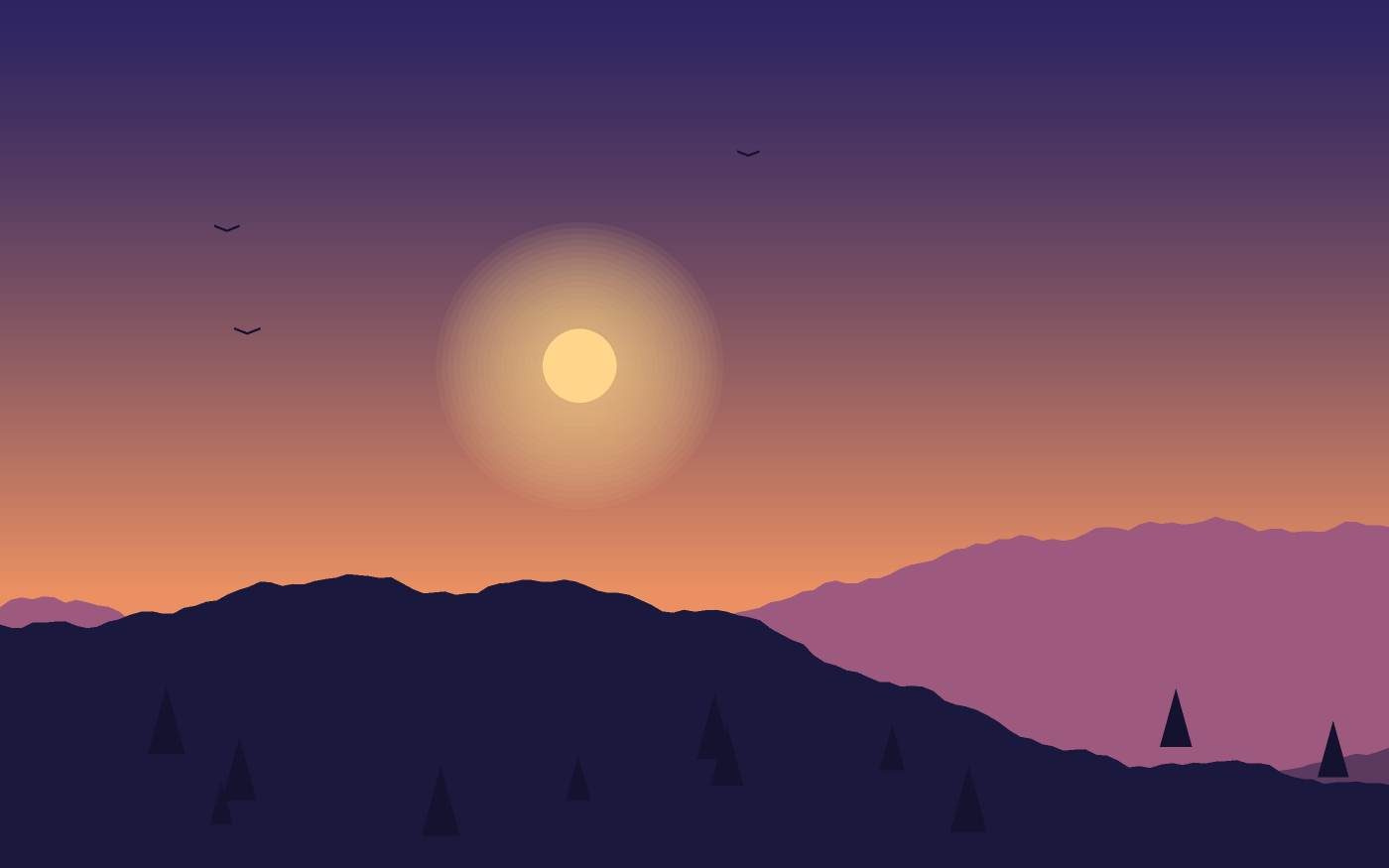 Landscape illustration