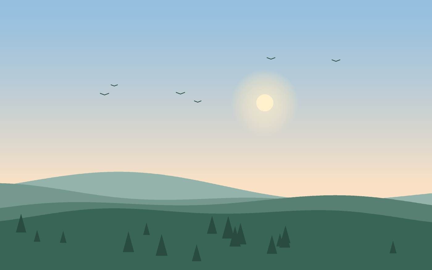 Landscape illustration